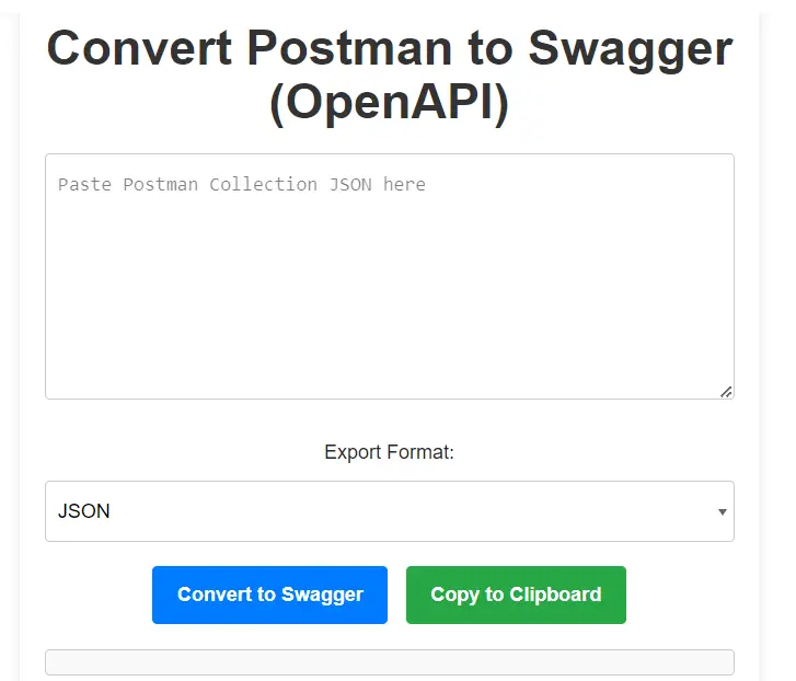 Convert Postman to Swagger (OpenAPI)