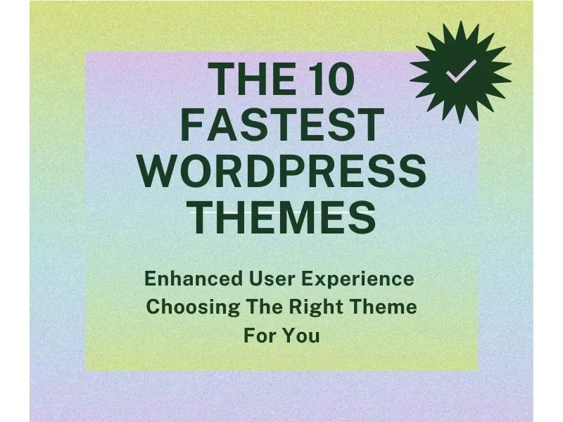 The 10 Fastest WordPress Themes