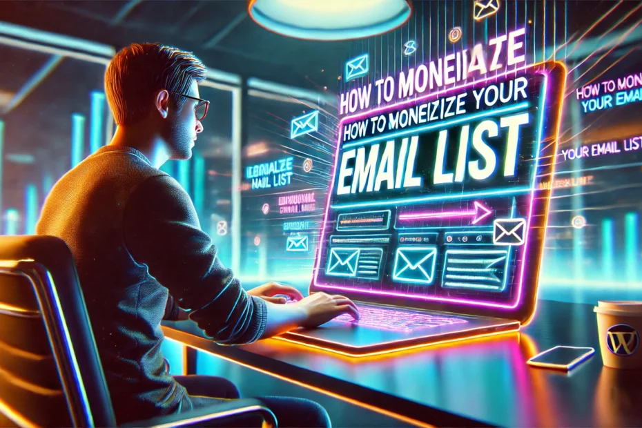 How to Monetize Your Email List