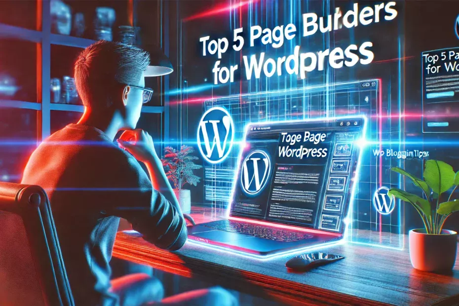 Top 5 Page Builders for WordPress