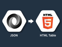 JSON to HTML Table Converter | Free Online Tool